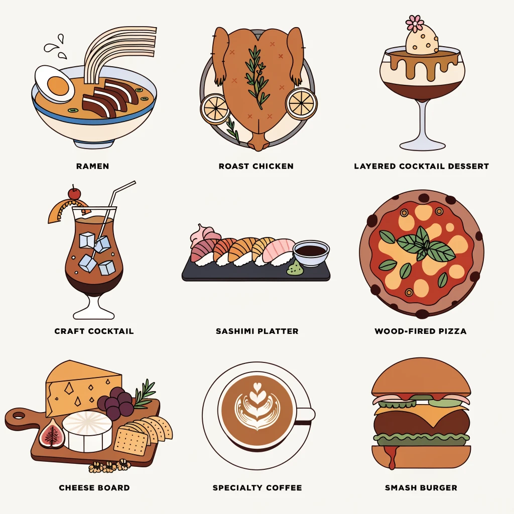 AI Logos for Restaurants | Vanikya